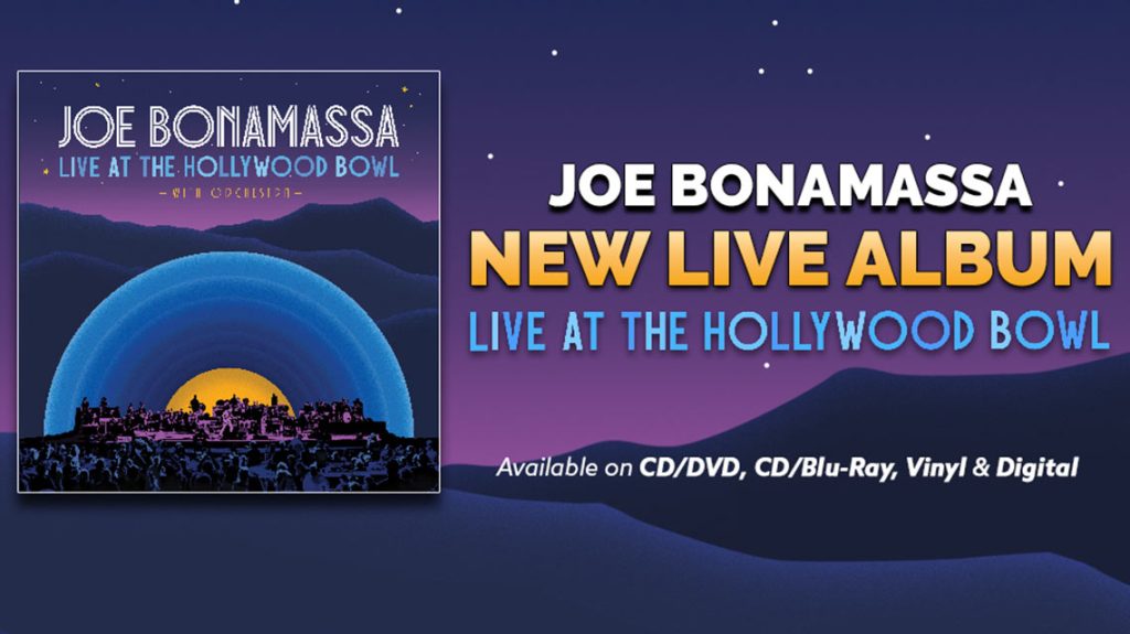 Joe Bonamassa edita su «Hollywood Bowl With Orchestra» y publica otro vídeo del lanzamiento